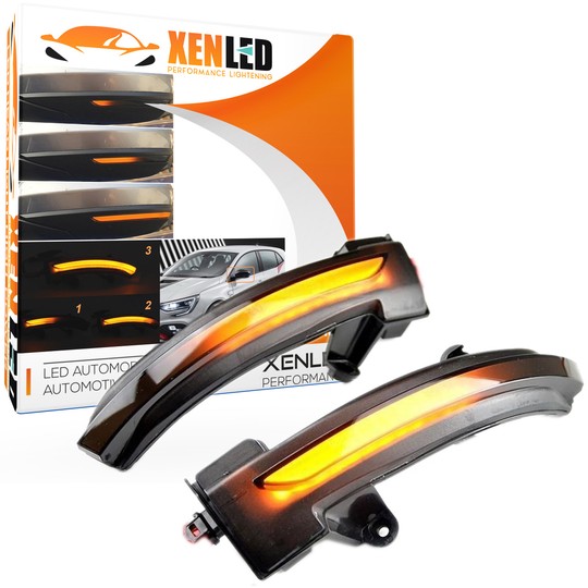 Repeaters dynamic LED scrolling retro iv Megane - Renault
