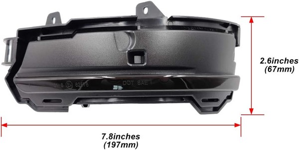 Rétroviseurs LED Défilant RANGE ROVER EVOQUE 2014 - 2017 - Clignotant Dynamique