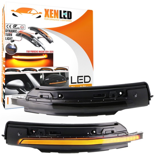 Repeaters dynamic LED backlit scrolling porsche macan from 201