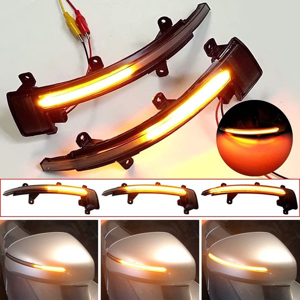 Répétiteurs LED Dynamique Audi* TT & R8 Rétro Défilant Homologué - Clignotant
