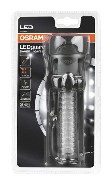 Lampe Torche LED OSRAM LEDguardian Saver Light Plus - Multifonctions LEDSL101