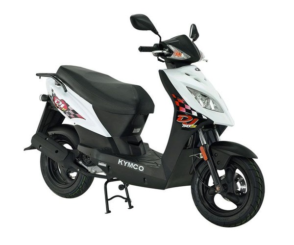 Komplettpaket mit hochwertigen BA20D-Xenonlampen für Abblend-/Fernlicht Ihres KYMCO DJ 50.
