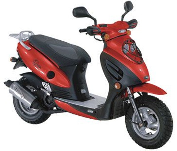 Komplettpaket mit hochwertigen BA20D-Xenonlampen für Abblend-/Fernlicht Ihres KYMCO Top Boy 100.