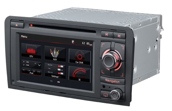 Autoradios de série audi A3 après 2003 gps tv usb carte sd bluetooth ipod et iphone, votre spécialiste de l'équipement