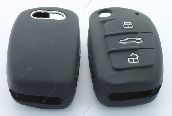 Cover black audi* key protection
