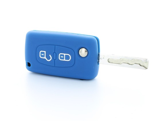Capa de proteção de chave PEUGEOT BLUE