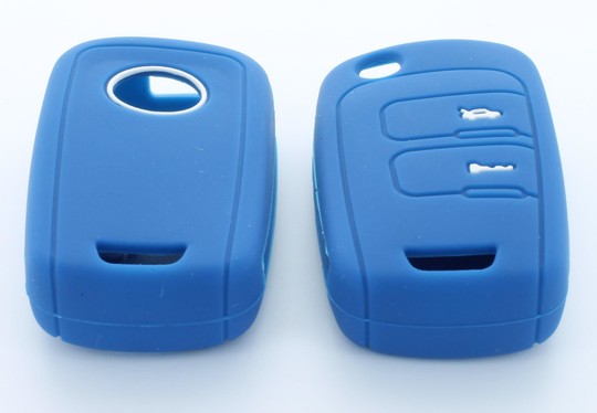 Capa de proteção de chave CHEVROLET BLUE