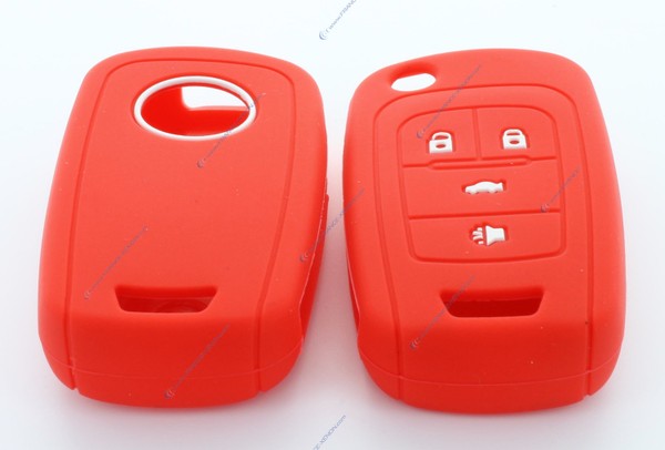 Capa de proteção de chave OPEL RED