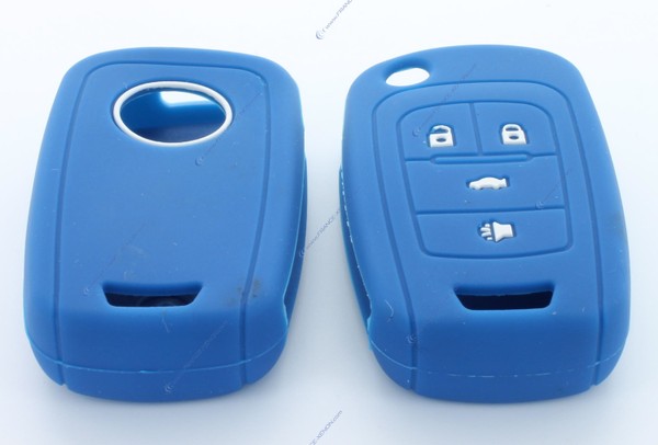Capa de proteção de chave OPEL BLUE