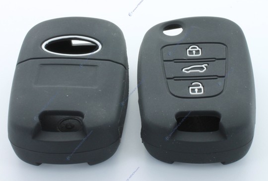Kia negro cubierta de protección de clave