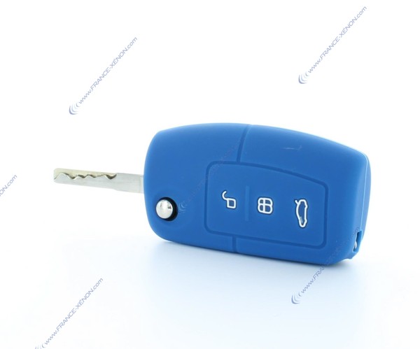 Capa de proteção de chave FORD BLUE