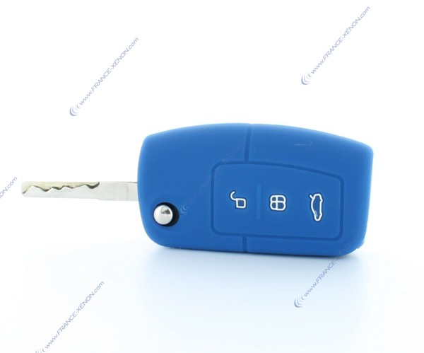 Capa de proteção de chave FORD BLUE