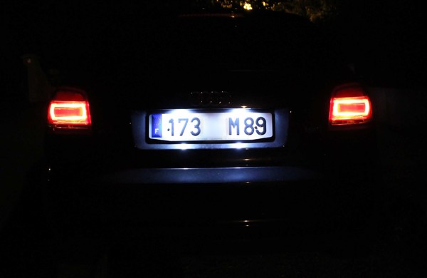 Пакет LED задняй панэлі GOLF 6, Skoda octavia 2, Seat Leon 2 (тып B) - BIANCO 6000K
