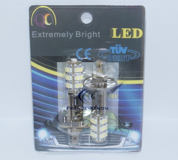 2 x Ampoules H1 LED SMD 25 LED