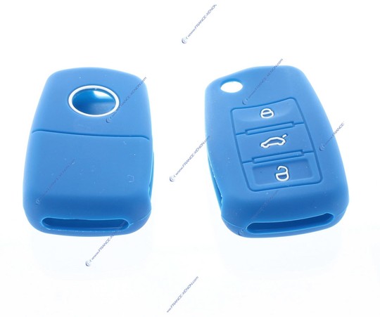 cubierta protectora clave vw azul