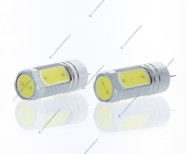 2x Ampoules 4 LED COB - HP24 - 6000K