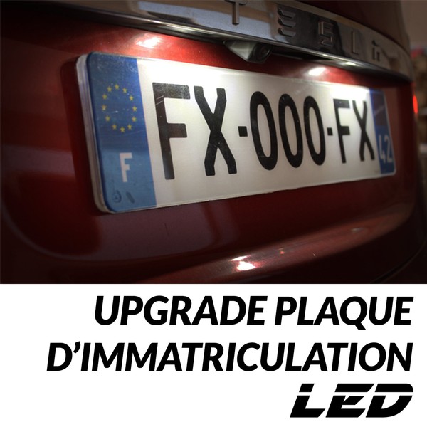 Pakke med LED nummerplade pærer til VAUXHALL INSIGNIA jusqu'en 2013