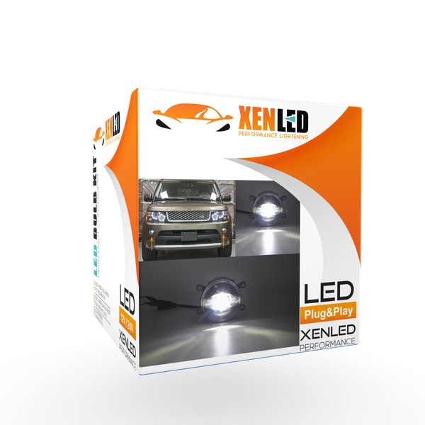 LED fog light conversion kit - POWER2 - V-150010 - Pair