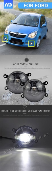 LED fog light conversion kit - POWER2 - V-150010 - Pair