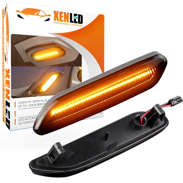 LED-Seitenblinker Mini Countryman R60 / Paceman R61 – getönte Version – Paar