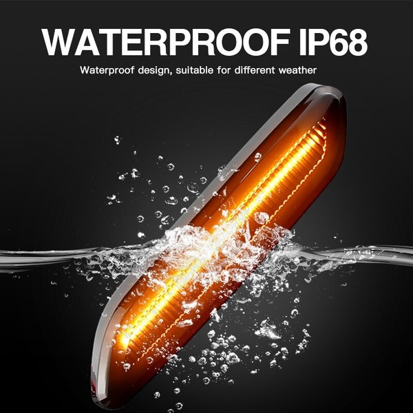 LED-Seitenblinker Mini Countryman R60 / Paceman R61 – getönte Version – Paar