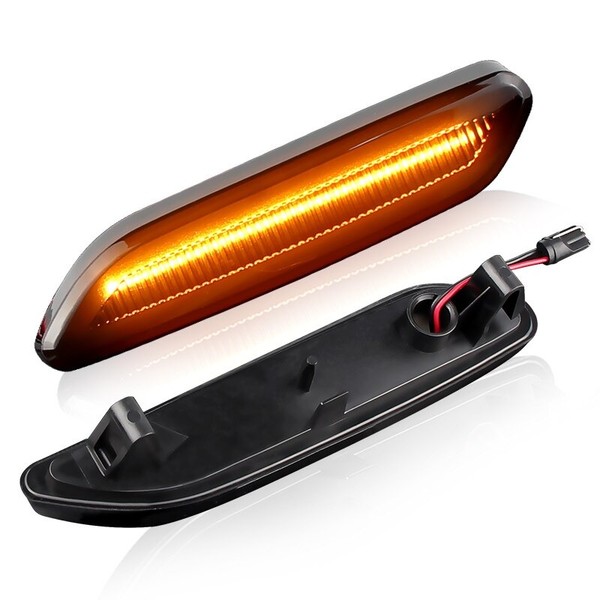 LED-Seitenblinker Mini Countryman R60 / Paceman R61 – getönte Version – Paar