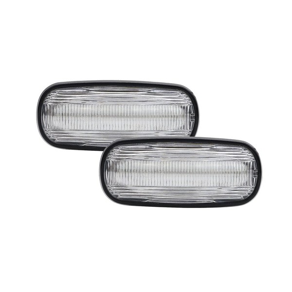 Répétiteurs latéraux LED dynamiques Land Rover Discovery, Freelander et Defender - Version Claire