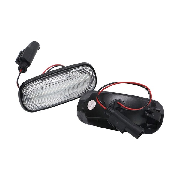 Répétiteurs latéraux LED dynamiques Land Rover Discovery, Freelander et Defender - Version Claire