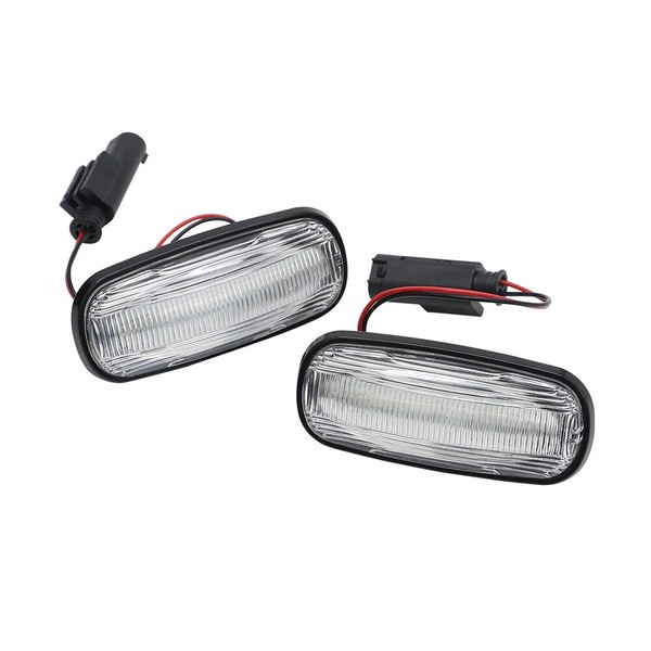 Répétiteurs latéraux LED dynamiques Land Rover Discovery, Freelander et Defender - Version Claire