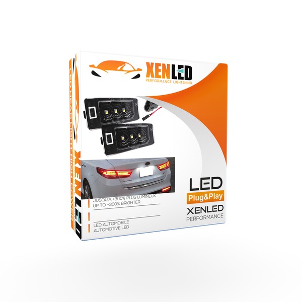 2x Modules éclairage de plaque LED BMW E82 E88 E90 E91 E92 E93 E46 E39 E60 E61 E61 E70 E71