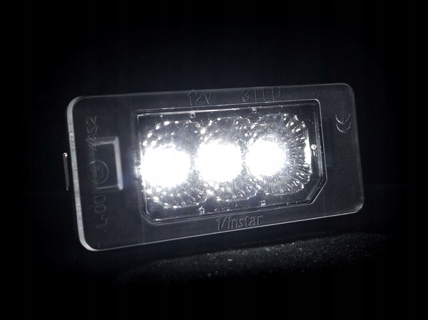 2x LED-Kennzeichenbeleuchtungsmodule BMW* E82 E88 E90 E91 E92 E93 E46 E39 E60 E61 E61 E70 E71