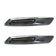 Répétiteurs latéraux LED Défilants BMW Série E81 E82 E87 E88 E90 E91 E92 E93 E60 E61 - Finition Carbone