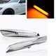 Répétiteurs latéraux LED Défilants BMW Série E81, E82, E87, E88, E90, E91, E92, E93, E60 et E61- chromée / Claire