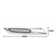 LED-Seitenblinker Scrolling BMW* Serie E81, E82, E87, E88, E90, E91, E92, E93, E60 und E61 – Chrom/Klar