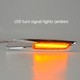 LED-Seitenblinker Scrolling BMW* Serie E81, E82, E87, E88, E90, E91, E92, E93, E60 und E61 – Chrom/Klar