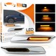 Répétiteurs latéraux défilants LED BMW Série E81, E82, E87, E88, E90, E91, E92, E93, E60 et E61- Chromée / Fumée