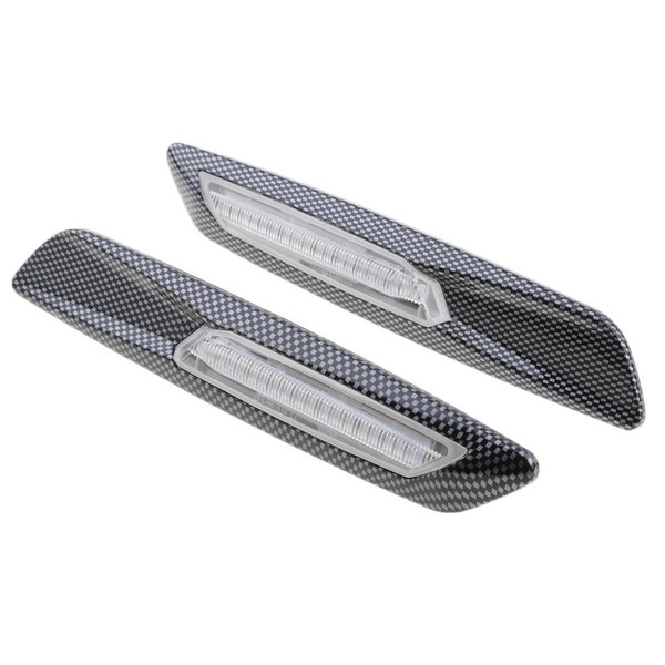 Répétiteurs latéraux DéfilantsLED  BMW Série E81, E82, E87, E88, E90, E91, E92, E93, E60 et E61 Carbone / Claire