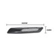 BMW Serie E81, E82, E90, E91, E92, E93, E60 e E61 Carbon / Clear LED Ripetitori laterali a scorrimento