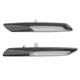 Répétiteurs latéraux LED  BMW Série E81, E82, E87, E88, E90, E91, E92, E93, E60 et E61 Carbone / Claire
