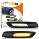 Répétiteurs latéraux LED BMW Série E81, E82, E87, E88, E90, E91, E92, E93, E60 et E61- Noir + Verre transparent