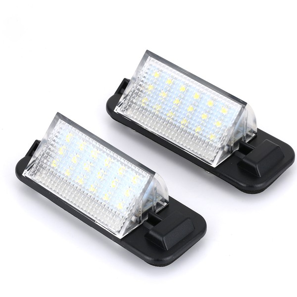 Pack 2 modules LED  BMW E36 Série 3 - éclairage plaque immatriculation - Plug&Play - CANBUS - 1992 à 1998
