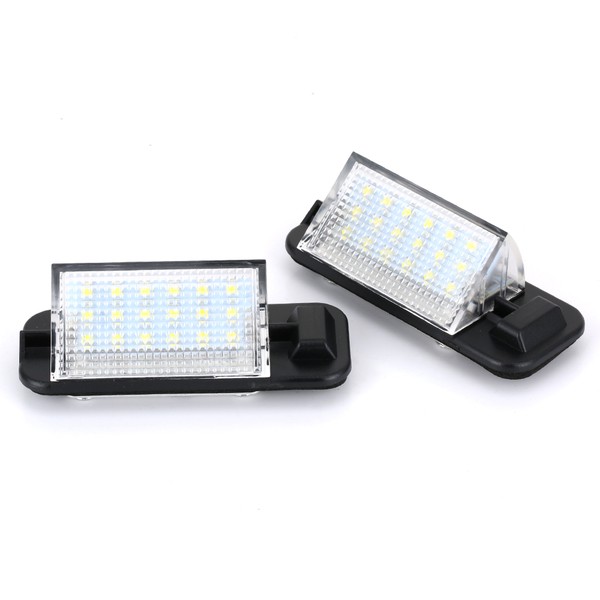 Pack 2 modules LED  BMW E36 Série 3 - éclairage plaque immatriculation - Plug&Play - CANBUS - 1992 à 1998