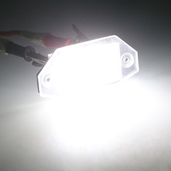 Pack LED éclairage plaque pour Ford Mondeo MK III MK3 (2000-2007) Lumière de plaque d'immatriculation LED