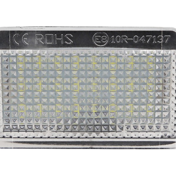 Pack LED éclairage plaque pour Ford Mondeo MK III MK3 (2000-2007) Lumière de plaque d'immatriculation LED