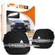 (10-14) LCI BMW E70 X5 Paire de Feux de jour LED de pare-chocs avant intégrés - Grilles incluses