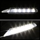 (10-14) LCI BMW E70 X5 Par de luces LED de conducción diurna integradas en el parachoques delantero - Rejillas incluidas
