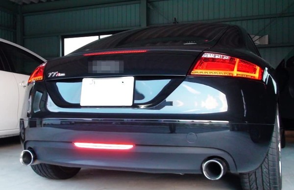 3 en 1 Barre antibrouillard arrière fumée avec frein, fonction de feu de recul compatible avec Audi* TT TTRS 2007-2014 Gen2/8J
