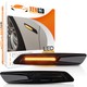 LED-Seitenblinker BMW* Serie E81 E82 E87 E88 E90 E91 E92 E93 E60 E61 – Schwarz + getönte Linse