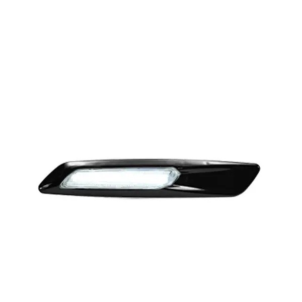 Répétiteurs latéraux LED BMW Série E81 E82 E87 E88 E90 E91 E92 E93 E60 E61 - Noir + Lentille fumée