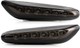 Répétiteurs latéraux LED BMW Série E46, E60, E61, E81, E87, E82, E88, E83/X3, E90/E91, E92/E93 - Fumée - Clignotants